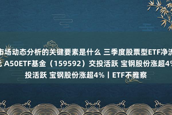 市场动态分析的关键要素是什么 三季度股票型ETF净流入超5000亿元 A50ETF基金（159592）交投活跃 宝钢股份涨超4%丨ETF不雅察