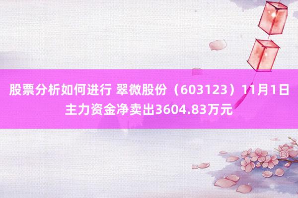 股票分析如何进行 翠微股份（603123）11月1日主力资金净卖出3604.83万元