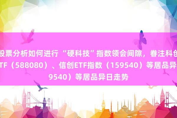 股票分析如何进行 “硬科技”指数领会间隙，眷注科创板50ETF（588080）、信创ETF指数（159540）等居品异日走势