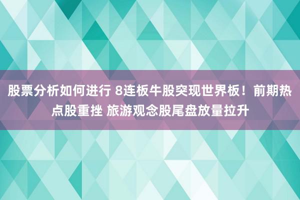 股票分析如何进行 8连板牛股突现世界板！前期热点股重挫 旅游观念股尾盘放量拉升