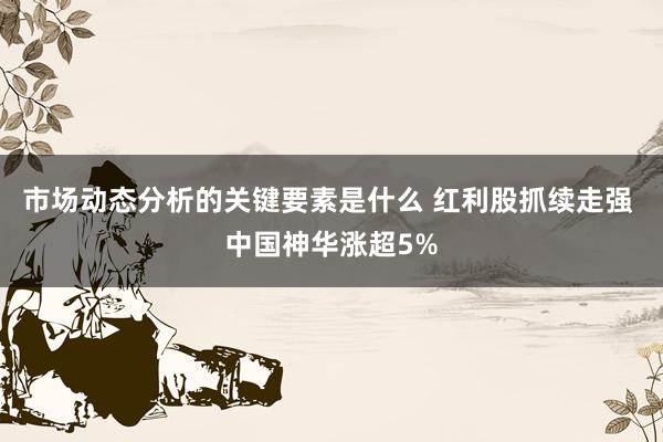 市场动态分析的关键要素是什么 红利股抓续走强 中国神华涨超5%