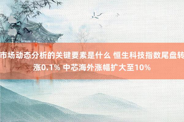 市场动态分析的关键要素是什么 恒生科技指数尾盘转涨0.1% 中芯海外涨幅扩大至10%