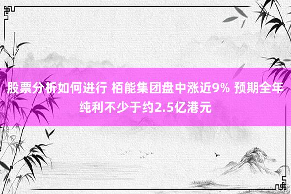 股票分析如何进行 栢能集团盘中涨近9% 预期全年纯利不少于约2.5亿港元