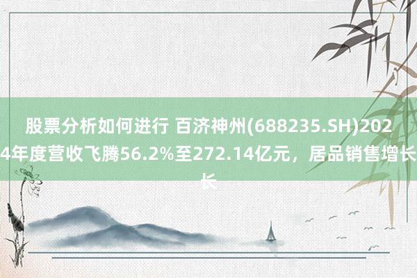 股票分析如何进行 百济神州(688235.SH)2024年度营收飞腾56.2%至272.14亿元，居品销售增长