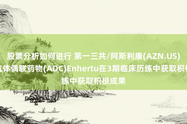 股票分析如何进行 第一三共/阿斯利康(AZN.US)重磅抗体偶联药物(ADC)Enhertu在3期临床历练中获取积极成果