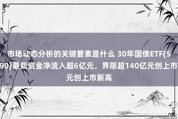 市场动态分析的关键要素是什么 30年国债ETF(511090)最新资金净流入超6亿元，界限超140亿元创上市新高